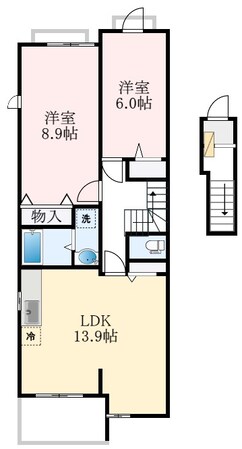 アミティエの物件間取画像